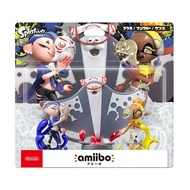 【Nintendo 任天堂】 【amiibo】魚漿幫 莎莎/曼曼/鬼福 三入組 (斯普拉遁3系列)