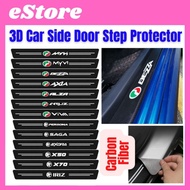 Side Door Step Protector 4pcs Proton Saga Exora Persona Iriz X50 X70 &amp; Perodua Alza Axia Aruz Myvi Bezza Viva