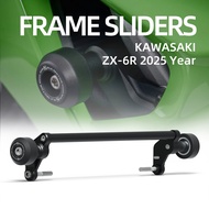 For Kawasaki ZX-6R ZX6R 2025 Motorcycle Frame Sliders Anti Crash Caps Fairing Guard