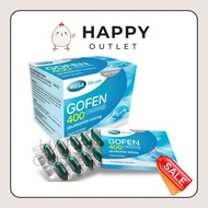 [E: 2026] Mega Gofen® 400 Clearcap Soft Capsules Box (50 Capsules)