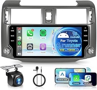 Hodozzy [6G+128G] Car Radio for Toyota 4 Runner 2010-2020 with Wireless Carplay Android Auto, Hodozz
