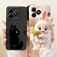 For Honor X5c Plus Lens Protective Casing HonorX5c X5CPlus 4G Cute Cat Cartoon Soft Silicone Phone C