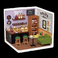 🛍️[現貨]Rolife 酒吧屋 下午茶咖啡店   奶茶店 蛋糕店 麵包店 家居主題  超级商店世界  若态若來 diy小屋 積木拼裝食玩模型玩具 DIY Bar house, Coffee shop
