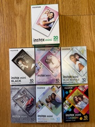 Fujifilm instax mini film 20 sheets 即影即有 拍立得 相紙 白邊