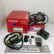 CDI PAKET 6ITEM HONDA GN5 GRAND/SUPRA X LAMA/SUPRA FIT/LEGENDA/REVO 100CC ORIGINAL