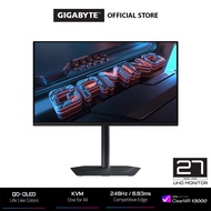 Gigabyte MO27U2 27' Ultra HD QD-OLED KVM Gaming Monitor 2160p UHD With Speaker (240Hz, 0.03ms)