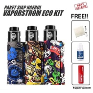 PROMOO!! PAKETSIAPKEBUL ECO KIT by vap0rstorm mod90w +RDA ecokit vapemurah vavemurah vapepod podvave