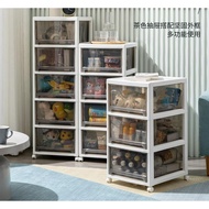 NO ASSEMBLE NEEDED Transparent Clear Large plastic drawers clothes toys tibits snacks biscuits drawe