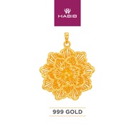 HABIB 999/24K Yellow Gold Pendant 9GP00471224