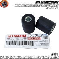 MIO SPORTY/AMORE ENGINE RUBBER/ STEEL BUSHING 2PCS/SET "GEN.PACK" (EB05YL)(EB05YJ)