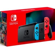 任天堂 Nintendo Switch 電池持續時間加長版遊戲主機 紅藍色 香港行貨 Switch Game Console 男朋友生日禮物 boyfriend birthday gift