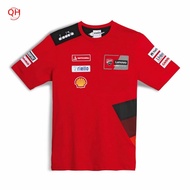 【Free Customized names and numbers】Ducati T-Shirt-GP Team Replica 23，Latest Motorcycle Team Bike Short-sleeved Tops，3D Printed Large Clothes Top，F1 Official Hot Selling T-shirts