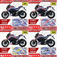 Sticker Decal Striping Yamaha Xabre Variation Glossy ARS03 All Ready