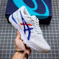 COD ASICS GEL- NIMBUS 22 Shock-absorbing marathon running shoes White-blue