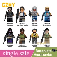 Fortnite Figure Skin Toy Blocks  Minifigures Bricks Sets MG0140-0147