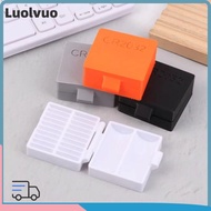 LUOLVUO Coin Cell Battery Storage , 10/20/30 Hole Plastic CR2032 Battery Box, Portable Small Battery