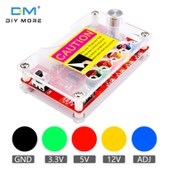 diymore ATX Power Terminal Block อะแดปเตอร์ ATX สำหรับชิ้นส่วนอิเล็กทรอนิกส์ MCU แรงดันไฟฟ้าปรับได้ล