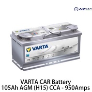 VARTA CAR Battery 105Ah AGM (H15) CCA - 950Amps | Made in Germany