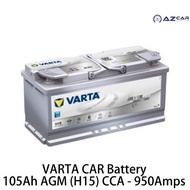 VARTA CAR Battery 105Ah AGM (A4) CCA - 950Amps | Made in Germany