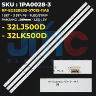 Backlight TV LG 32 Inch 32LJ500D 32LK500D 32LJ500 32LK500 RF-EG320E32-0701S-11A5