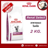 อาหารแมวโรคไต​ Royal Canin Cat Renal Select ขนาด​ 2 kg.​