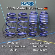 VW Beetle II 2.0cc - H&R Sport Springs