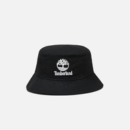 💥LAST ONE!! 全新未開袋💥 Timberland Wordmark Black 黑色帽 White Color 白色logo Bucket Hat 休閒 Unisex 中性 綿質帽子 防曬遮陽 行山帽 漁夫帽