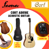 [FAMA] Cort AD810E OP Open Pore Standard Series Beginner / Entry-Level Acoustic Guitar Come With Pic