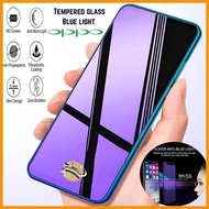 Tempered Glass Full Anti Blue Light Oppo Reno 3 4 5 5G 5f 64g 65g 6z 74g 75g 84g 85g 8z