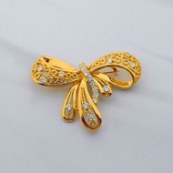 [BH5013] Keronsang Zhulian / Gold Plated Brooch Jewellery