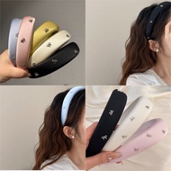 Vintage High Crown Headband Bowknot Headwear Hairbands Hair Accessory