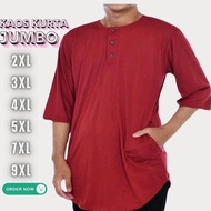 Latest Cheapest Maroon Kurta T-Shirt for Men Jumbo Oversize SizeBIG xxl xxxl xxxxl xxxxxl xxxxxxl 2x