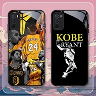 YA-19 Kobe Bryant HD Softcase Glossy Glass for OPPO A16 A16S A54S A95 A74 F19 F19S Reno 6 Lite