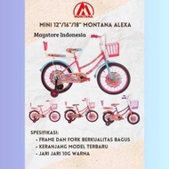 GIRLS' BIKE 12 INCH GIRLS' BIKE/ 16 INCH/ 18 INCH MINI BASKET BIKE, READY TO SHIP - WARRANTY