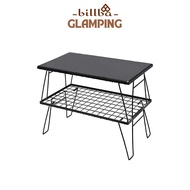 Foldable Camping Net Table, Lightweight Wooden Top Table, Super Convenient for All Outdoor Activitie