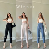 Boy-Style Pants 9 Parts Winner Label Ivy Fabric Length 38 Inches WIN-006