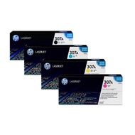 ORIGINAL HP 307A FULL SET CE740A CE741A CE742A CE743A TONER CARTRIDGE