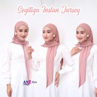 Jarsey instant triangle Hijab