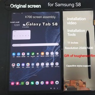 【Hot product】Original Samsung tablet Galaxy Tab S8 screen assembly SM-X700 LCD screen SM-X706N/C Original screen assembly