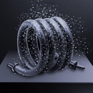 SEASONWIND Fish Tank Bubble Bar, Soft 20cm-120cm Oxygen Diffuser Tubes, Fish Tank Oxygenation Curtai