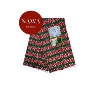 Real African Printed Style Fabric Length 6 Yards Width 47 Inches