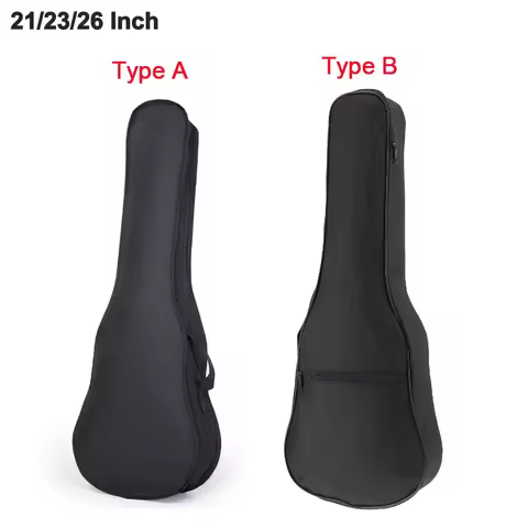 21 / 23 / 26 Inch Ukulele Bag Portable Waterproof Soft Case Monolayer Bag Single Shoulder Backpack
