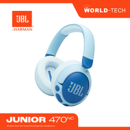 JBL - JBL Junior 470NC 無線降噪戴式耳機 藍色