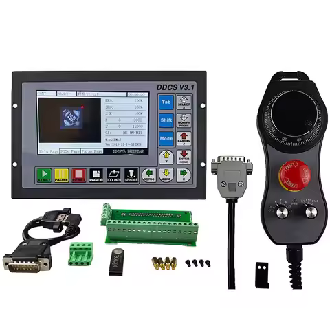 DDCSV3.1 offline 3-axis 4-axis motion control system engraving machine controller with electronic ha