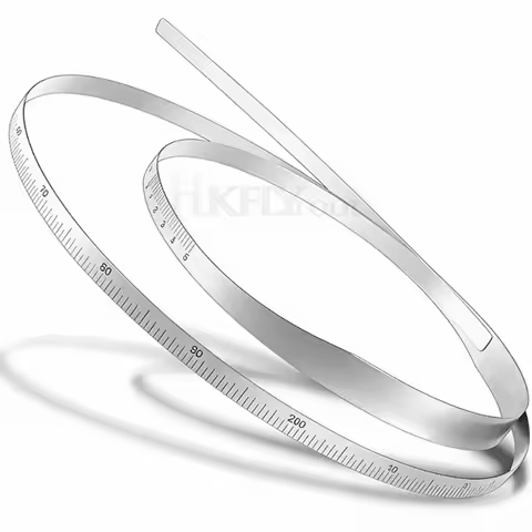 50-300-600-900-1200-1500mm Stainless Steel Precision Circumference Tape and Diameter Tape Periphery