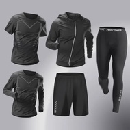 Ensemble de sport de compression pour homme survêtement de course ฟิตเนส จ๊อกกิ้ง vêtements dentra ก