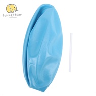 LONNGUVO Pilates Ball, 25cm ExplosionProof Yoga Exercise Ball, Exercise Accessory Small Blue Heavy D