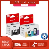 Canon Ink for PG-47 Black CL-57 Color CL-57s Color Small Cartridge PG47 - for Printer E410 E470 E4270 E4570