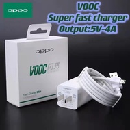 ZZOOI 20W 5V/4A OPPO Super VOOC Charger Flash US/EU Wall Charger Micro/Type-C Cable for R11/11s/R9s/R7s/Realme 20W VOOC Super