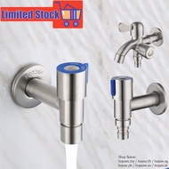 304 Stainless Steel Double Tap Two Way Tap Mop Pool Faucet Washing Machine Faucet